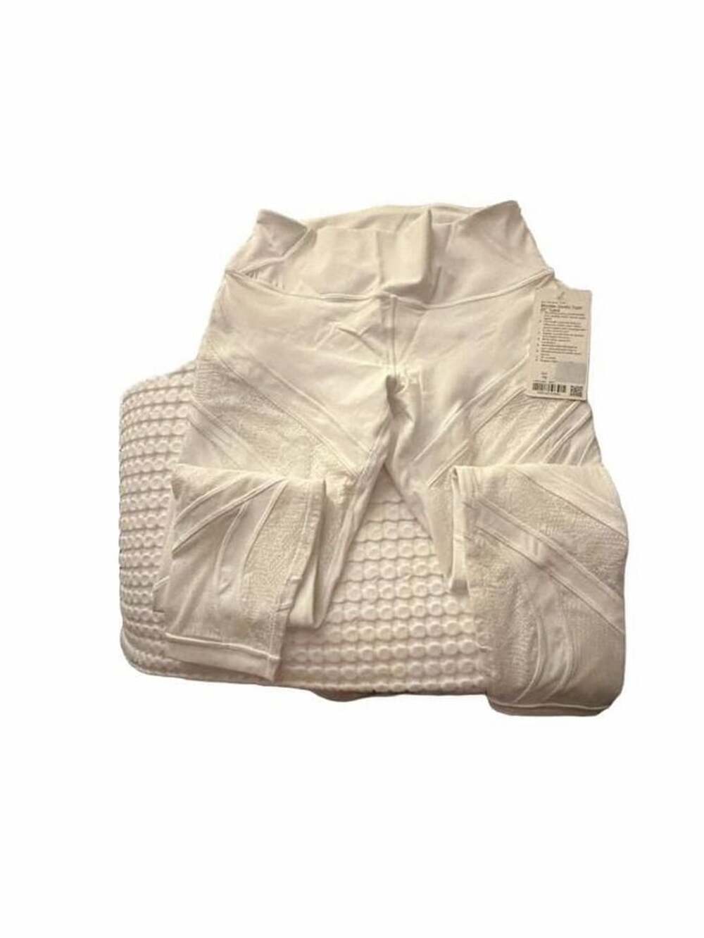 Lululemon Wunder Under Tight 25" Lace Size 10 White